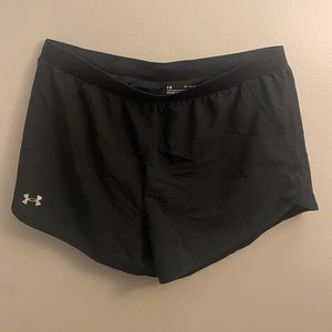 Black workout shorts